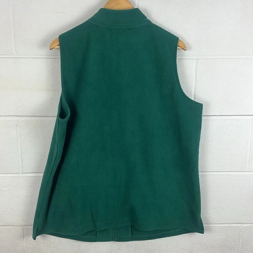 Quacker Factory fleece zip up vest - Picture 5 of 5